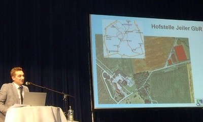 Markus Jeiler bei seinem Vortrag