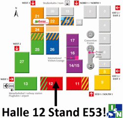 Hallenplan Eurotier 2012