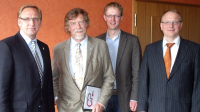 v.l.: Franz-Josef Holzenkamp, Franz Meyer zu Holte, Philipp Schulze Esking, Heinrich Dierkes