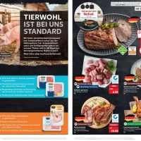 Tierwohl Werbung bei Kaufland ©Kaufland Prospekt