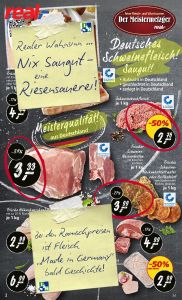 Mit diesen Ramschpreisen wirbt real,- um Kunden