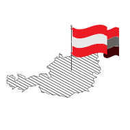 Österreich Flagge Exkursion JISN