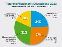 Tierarzneimittelmarkt 2013 (Quelle: BfT)