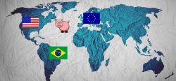 USA und Brasilien bleiben die Hauptkonkurrenten der EU am Weltmarkt für Schweinefleisch