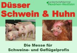 Am Mittwoch, den 04. September 2019 findet im Versuchs- und Bildungszentrum Landwirtschaft Haus Düsse der Landwirtschaftskammer Nordrhein-Westfalen die „Düsser Schwein & Huhn“ statt