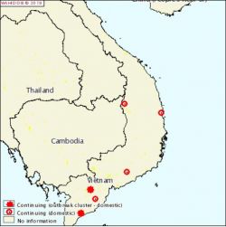 Afrikanische Schweinepest In Vietnam (Quelle: https://www.oie.int/wahis_2/public/wahid.php/Diseaseinformation/WI)