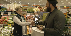 "Frag deinen Landwirt" im Supermarkt (Bildquelle: FORUM)