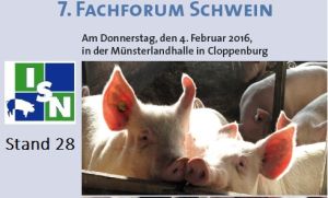 Besuchen Sie unseren Stand auf dem Fachforum Schwein