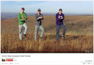 Die Gangnam-Parodie "Farmer Style" ist das bisher erfolgreichste Video der Rinderzüchter aus den USA.