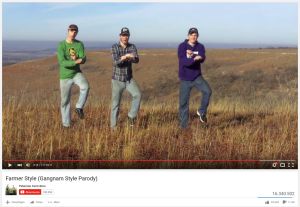 Die Gangnam-Parodie "Farmer Style" ist das bisher erfolgreichste Video der Rinderzüchter aus den USA.