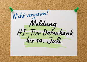 HIT Meldung Nicht Vergessen 14. Juli