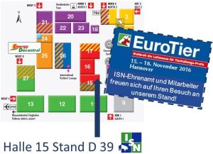 EuroTier 2016 Termin und Stand ISN