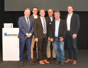 Die Personen von links nach rechts: Dr. Lutz Wagner, Dr. Gereon Schulze Althoff, Dr. Jörg Bauer, Dr. Ludger Breloh, Dr. Dirk Hesse, Bernd Bröring (Quelle: Bröring)