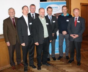 v.l. Beuck, Dr. Taras, Dr. Dreishing, Engelhard, Dr. Wesseling, Straathof, Dr. Schulz