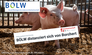 Der Bund Ökologische Lebensmittelwirtschaft (BÖLW) kritisiert die Vorschläge der Borchert-Kommission für die Ausgestaltung einer Haltungskennzeichnung und will die Empfehlung nicht mittragen