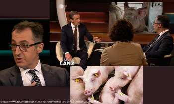 Minister Cem Özdemir bei Markus Lanz im ZDF ©Screenshot ZDF
