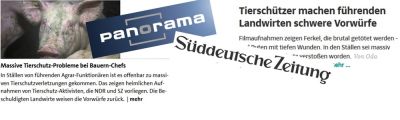Panorama und die Süddeutsche Zeitung haben "exklusiv" über die Aufnahmen berichtet