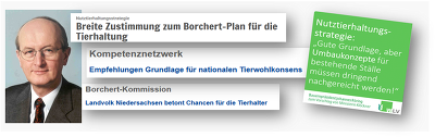 Die Empfehlungen des Kompetenznetzwerks Nutztierhaltung erhalten von landwirtschaftlicher Seite große Zustimmung und werden als gute Grundlage angesehen, um ein schlüssiges Gesamtkonzept für eine Nutztierstrategie zu finden.