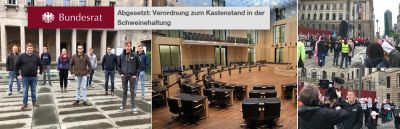Schon wieder gibt es keine Entscheidung im Bundesrat zur Novelle der Tierschutz-Nutztierhaltungsverordnung.
