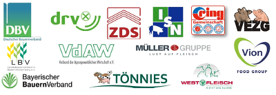 Zu den Unterzeichnern der Herriedener Erklärung gehören Erzeuger- und Beratungsorganisationen, die Vieh- und Fleischvermarktung und Schlachtunternehmen.