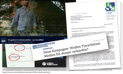 „Wollen Tierschützer die Medien für dumm verkaufen?“ Das fragt sich die NOZ - der NDR hingegen nicht!