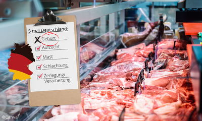 Ab heute muss unverpacktes Schweinefleisch in der Frischetheke mit der Herkunft ausgewiesen werden. Wurst und verarbeitete Produkte bleiben weiterhin außen vor © Canva