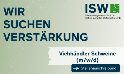 Karriere bei der ISW - Schweinevermarktung mit Perspektive