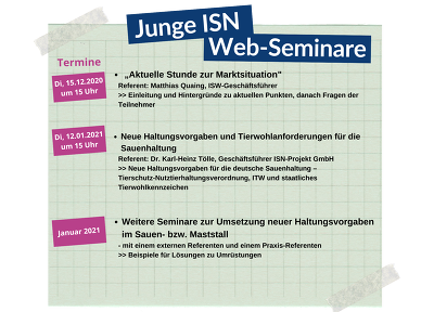 JISN Web-Seminare Termine