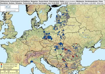 ASP-Geschehen in der EU ©FLI