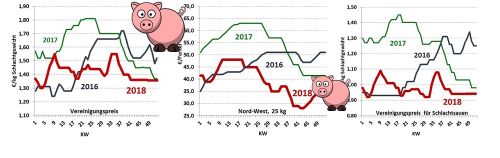 Die Notierungen standen 2018 häufig unter Druck