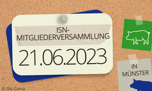 Die ISN-Mitgliederversammlung findet in diesem Jahr in der Halle Münsterland in Münster statt