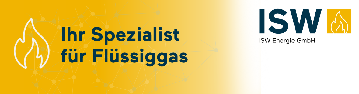 Banner Flüsiggas Flamme NEU
